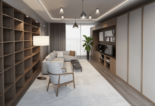 Photoreal rendered architectural output